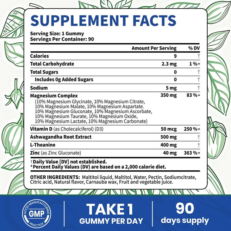 Barven Magnesium Gummies